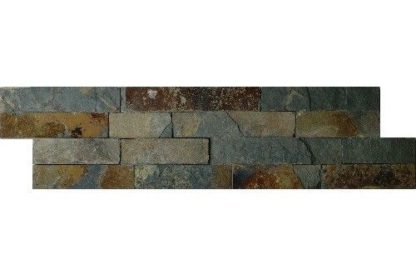 Schiste flatface stonepanel rusty slate 15x60x1/2 - Afbeelding 2